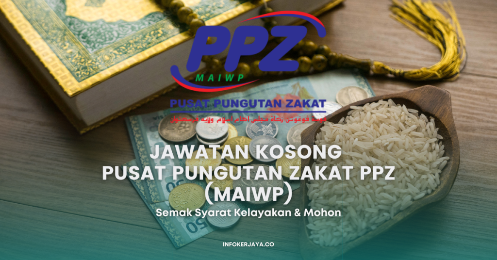 Jawatan Kosong Eksekutif Kewangan ~ Pusat Pungutan Zakat PPZ (MAIWP)