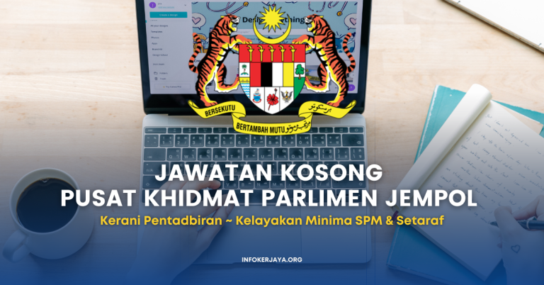 Jawatan Kosong Kerani Pentadbiran ~ Pusat Khidmat Parlimen Jempol