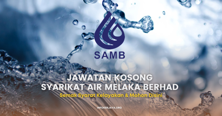 Jawatan Kosong Syarikat Air Melaka Berhad ~ Pengurus Kanan Mekanikal