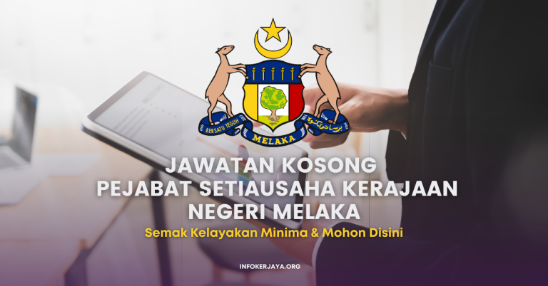 Jawatan Kosong Dengan Kelayakan Minima PMRPT3 _ Pejabat Setiausaha Kerajaan Negeri Melaka