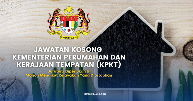 Jawatan Kosong Kementerian Perumahan Dan Kerajaan Tempatan (KPKT)