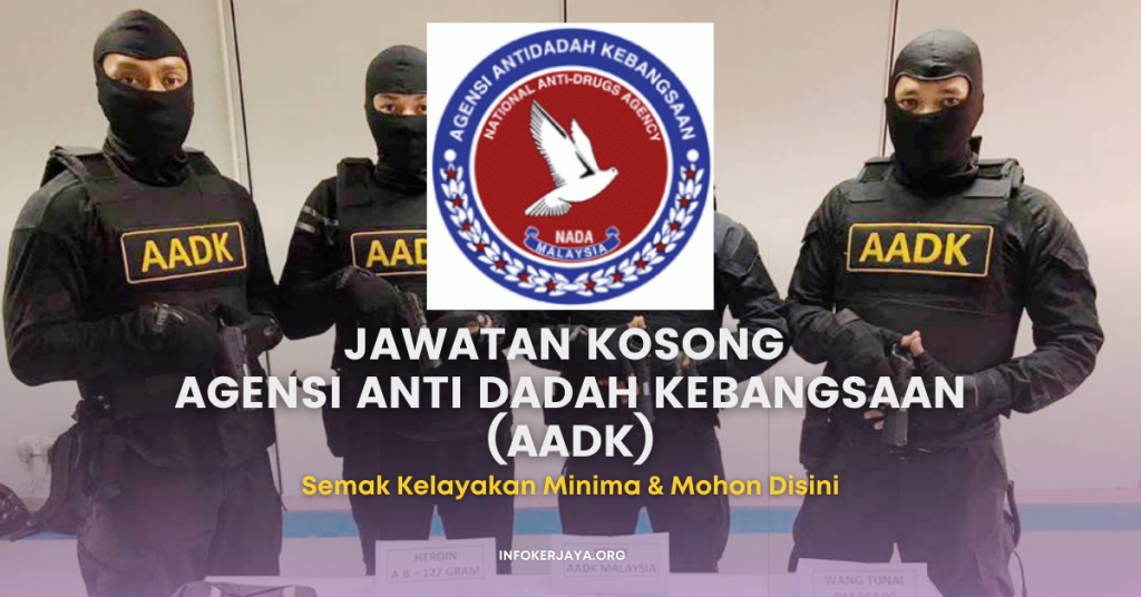 Jawatan Kosong Agensi Antidadah Kebangsaan 