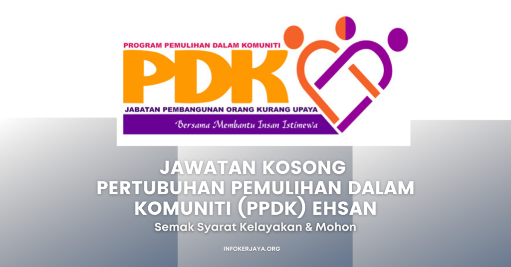 Jawatan Kosong Pertubuhan Pemulihan Dalam Komuniti Ehsan