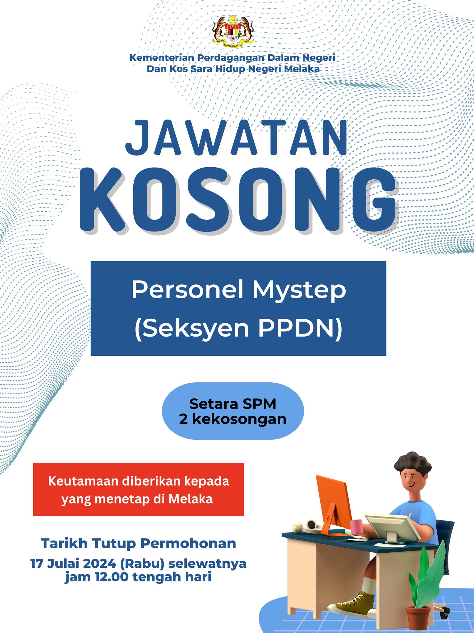 Iklan Kini Jawatan Kosong Kementerian Perdagangan Dalam Negeri Dan Kos